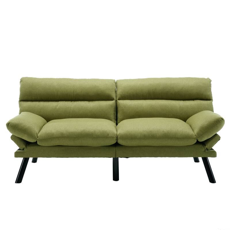 Sofa With Thick Cushion,Sofa Bed,Sleeper Sofa With Metal Feet