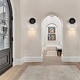 preview thumbnail 2 of 18, Modern Crystal Wall Sconce Bathroom Vanity Hallway Light Fixtures Black