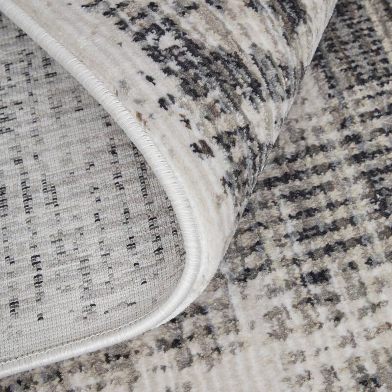 Grand Bazaar Maxin Machine Made Abstract Modern Area Rug