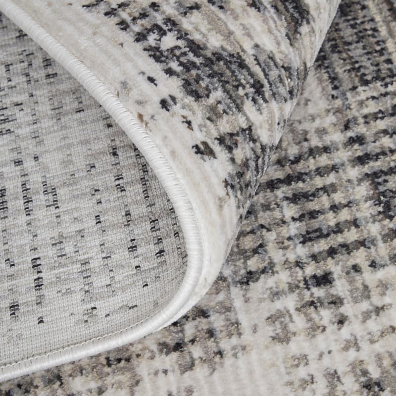 Grand Bazaar Maxin Machine Made Abstract Modern Area Rug