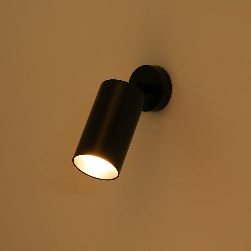 Modern Brass 1-Light Ceiling Spotlight - Adjustable