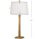 preview thumbnail 6 of 10, SAFAVIEH Lighting Andino Gold 32-inch Table Lamp (Set of 2)