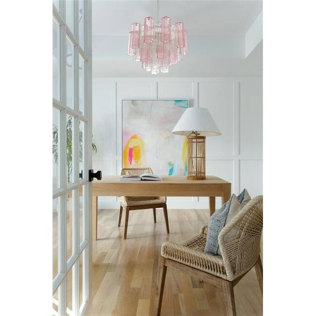 Crystorama Lighting Group ADD-306-SP Addis 6 Light 20" Wide Chandelier