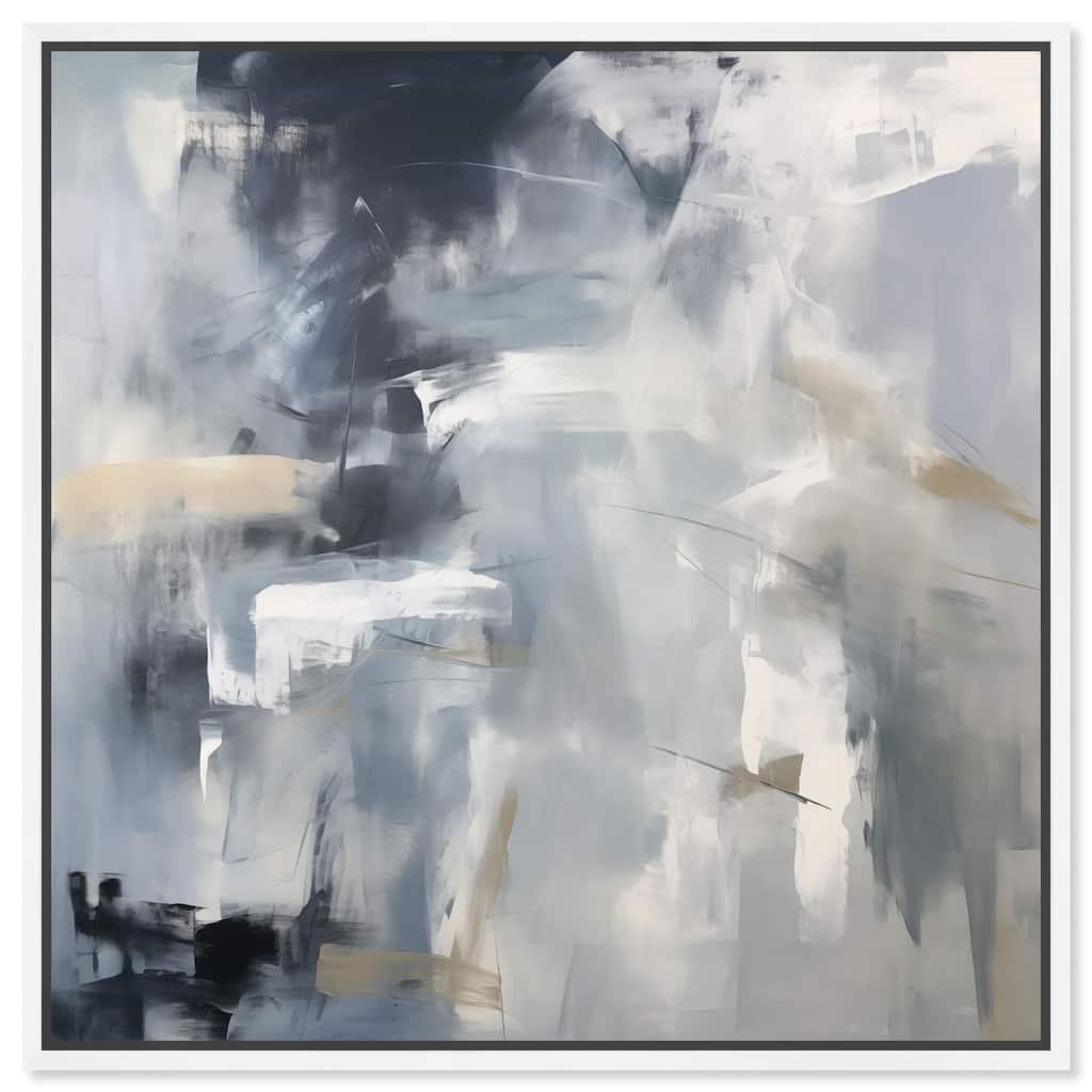 Contemplative Blues II Canvas by Art Remedy