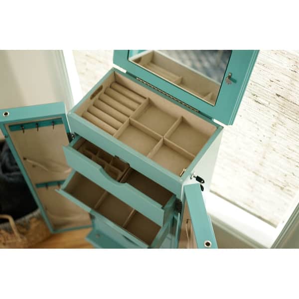 Gabrielle Fully Locking Jewelry Armoire Bed Bath & Beyond 36370393