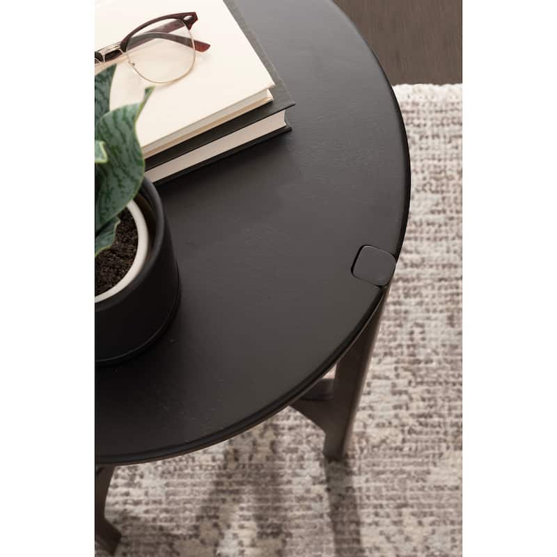 Kate and Laurel Kroscove Wood Side Table
