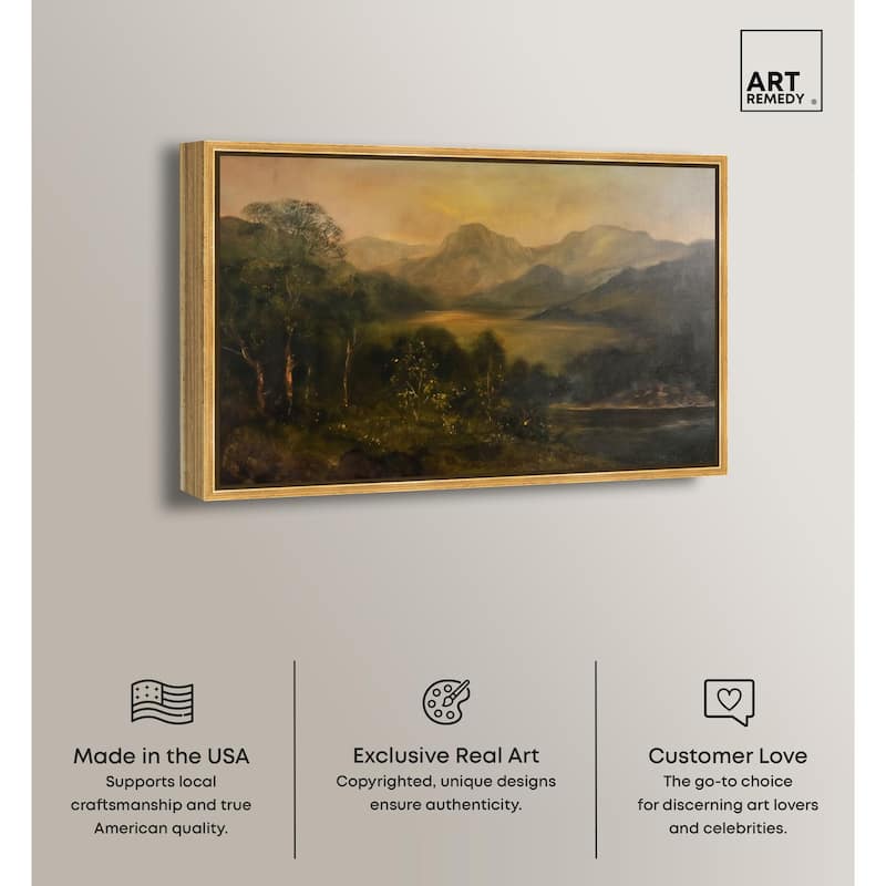 Highland Hues Canvas by Art Remedy
