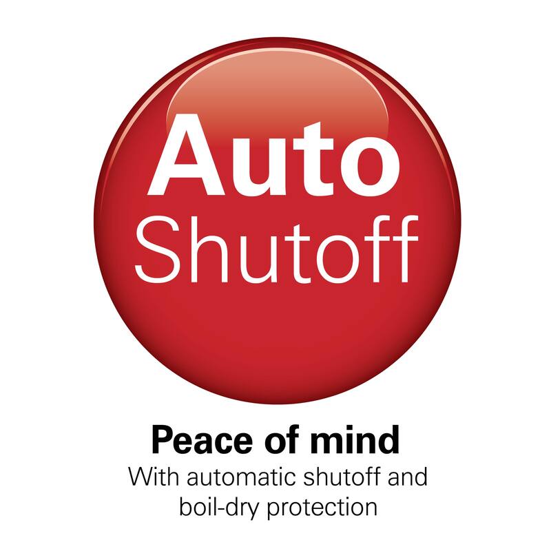 Hamilton Beach Stainless Steel Electric Kettle with LED Light Ring