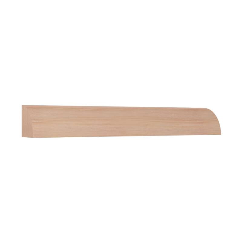 WM103: 1-1/16-in D x 1-1/16-in W x 96-in L Americraft Finger-Joint Pine Quarter Round Moulding