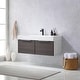 preview thumbnail 25 of 117, Vegadeo Bath Vanity with One-Piece Composite Stone Sink Top