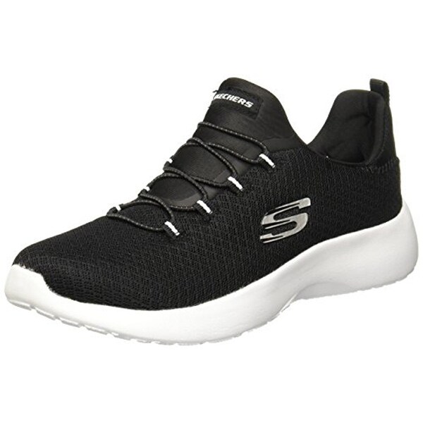 skechers mesh bungee slip on