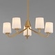 preview thumbnail 6 of 9, Maxim 12696WT Durham 5 Light 26" Wide Chandelier