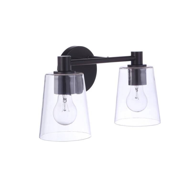 Craftmade 126152 Emilio 2 Light 16" Wide Vanity Light with Clear Glass