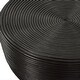 preview thumbnail 3 of 1, Bongo Rattan Side Table - 22" - Black