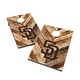 preview thumbnail 1 of 3, San Diego Padres 2x4 MLB Cornhole Bag Toss Include Carry Case