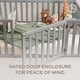 preview thumbnail 19 of 19, Kids House Gated Floor Bed Twin Size for 5+ by Comfy Cubs