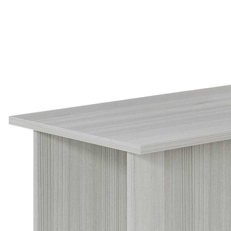 CraftPorch Elegance L-Shape Writing Desk with Cabinet