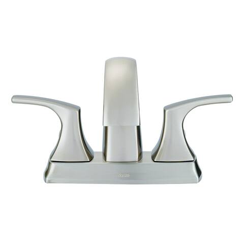 Gerber Vaughn 2H Centerset Lavatory Faucet w/ Metal Pop-Up Drain 1.2 GPM D307018BN Brushed Nickel - Brushed Nickel