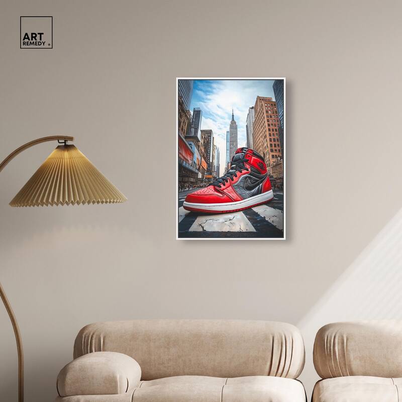 Sneaker of New York Canvas by Art Remedy