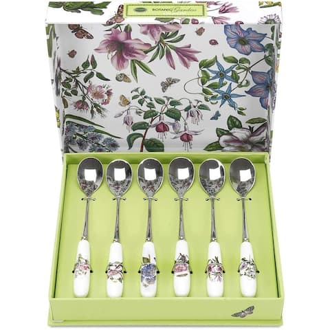 Portmeirion Botanic Garden Teaspoons, Set of 6