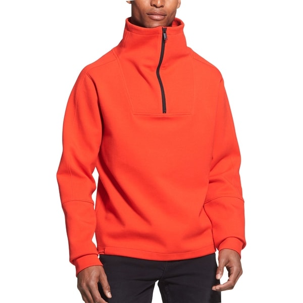 zip funnel neck sweatshirt