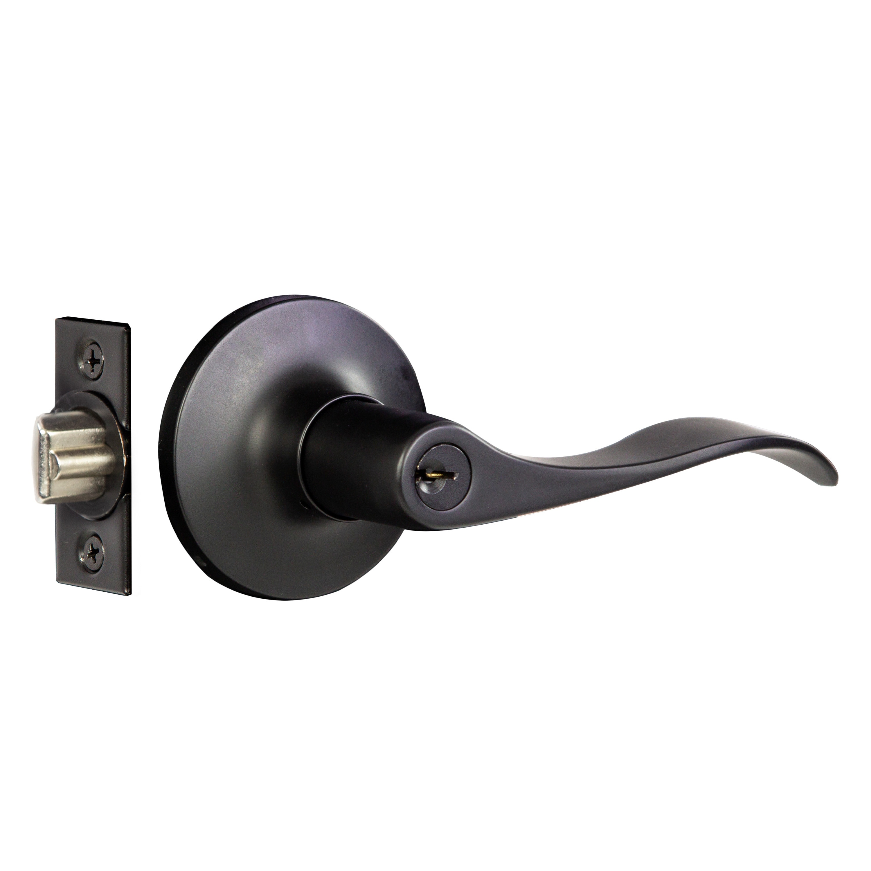 Design House Stratford Keyed Entry, Passage or Privacy Door Levers