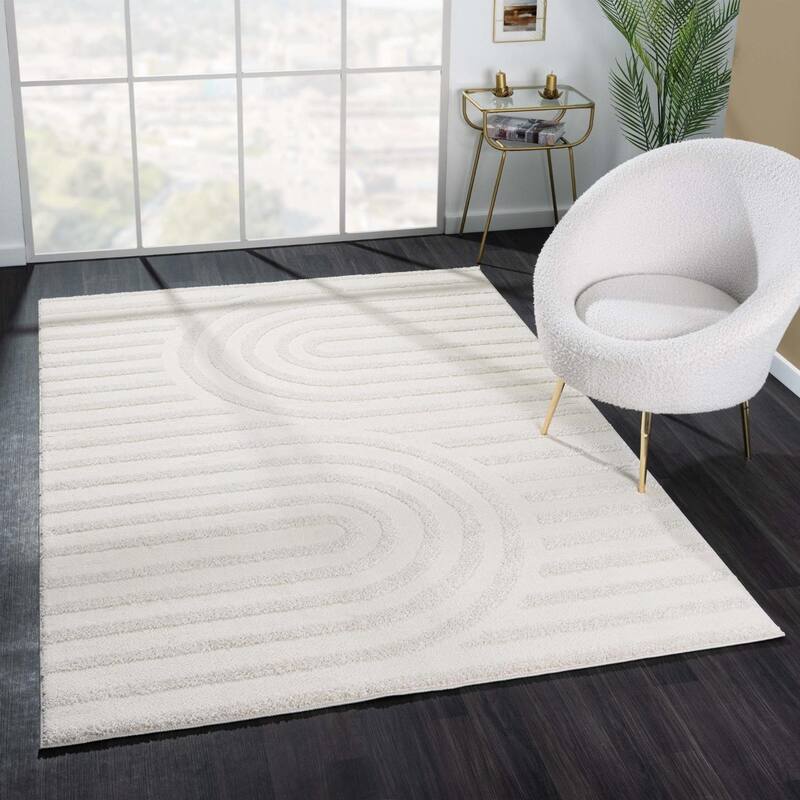 Luxe Weavers Modern Geometric Area Rug