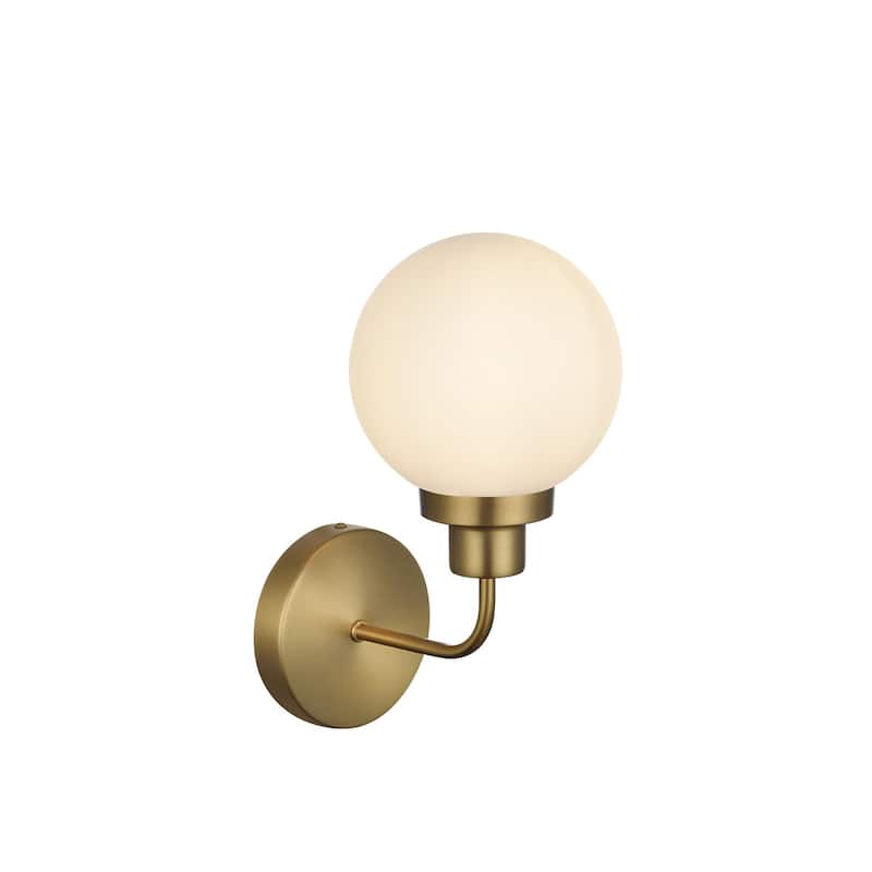 Elegant Lighting LD7030W8 Hanson 12" Tall Bathroom Sconce