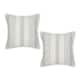 Option Bold Chambray Stripe, Gray