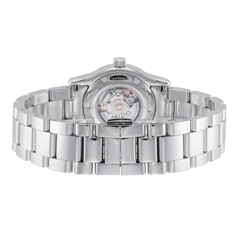 Mido Women's Multifort 31mm Mother-of-Pearl Dial Stainless Steel Automatic Watch - Silver-Tone - One Size