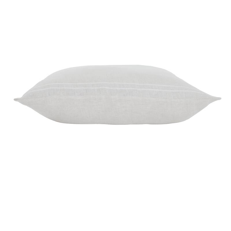 Raelyn Throw Pillow - 22" - Beige and White