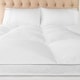 preview thumbnail 8 of 11, Superior Brushed Microfiber Down Alternative Mattress Topper, 2 Inch - White