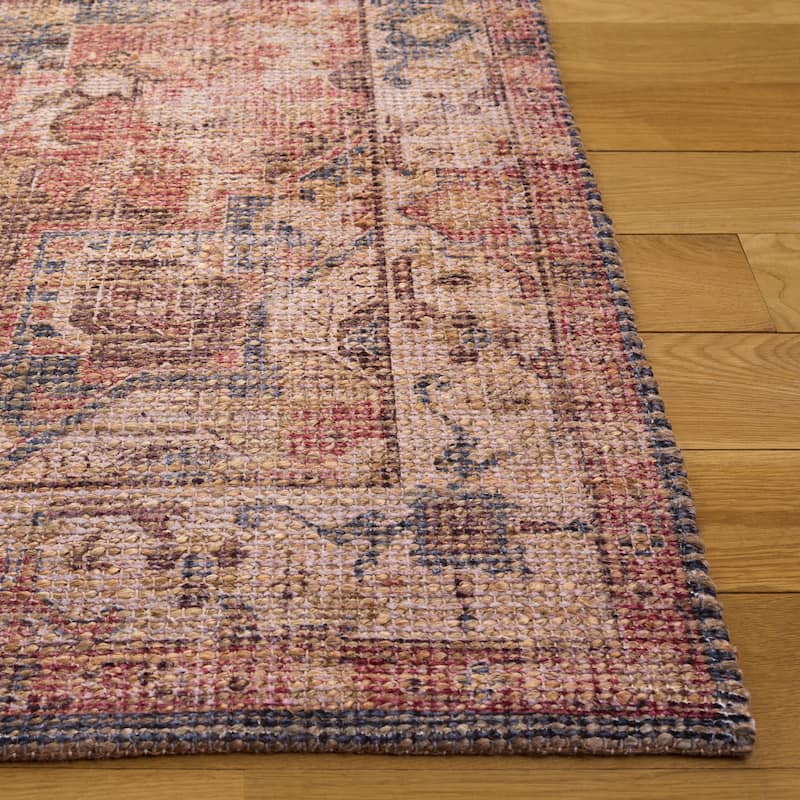 SAFAVIEH Handmade Saffron Channa Jute & Chenille Rug