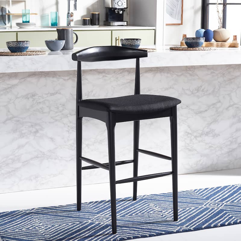 SAFAVIEH Miranda Retro 30-inch Bar Stool - 22 In. W x 21 In. D x 42 In. H - 22Wx21Dx42H