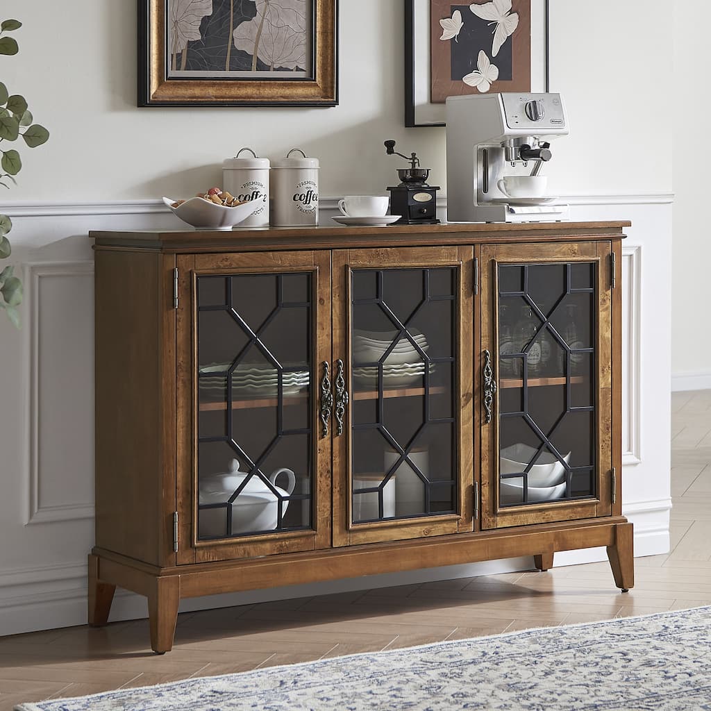 Accent Buffet Cabinet SideBoard Console Table with Storage
