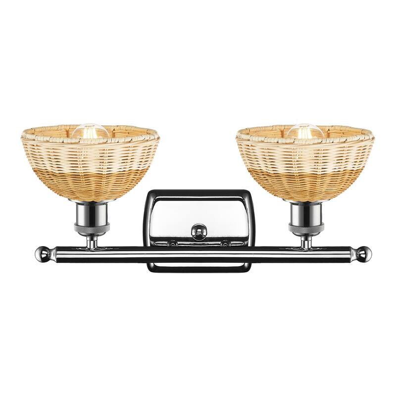 Innovations Lighting Endless Possibilities Ballston - Bristol Natural II - 2 Light 18" Bath Vanity Light