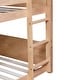 preview thumbnail 23 of 32, Twin Over Twin House Floor Bunk Bed with Headboards