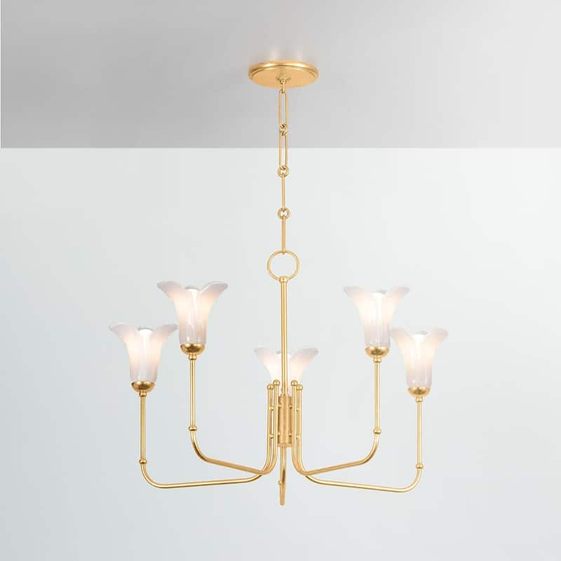 Hudson Valley Lighting 3345 Montclair 5 Light 30" Wide Chandelier