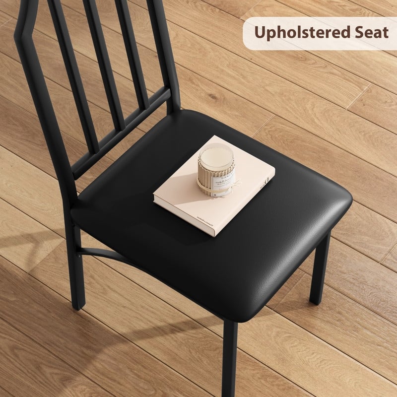 Corner dining table and chairs