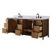 preview thumbnail 44 of 72, Vanity Art Lucerne Freestanding Bathroom Vanity with Stone Top, Hidden Power Station, Hair Dryer Holder, USB Charging Shelf