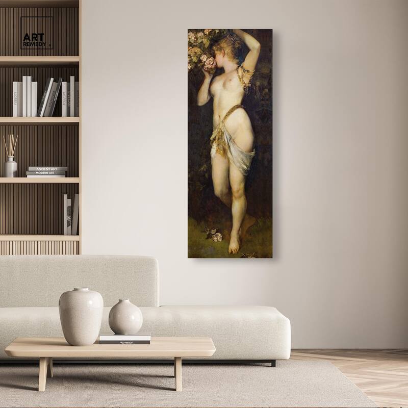 Five Senses Smell Panoramic Canvas by Art Remedy, Gallery Wrapped