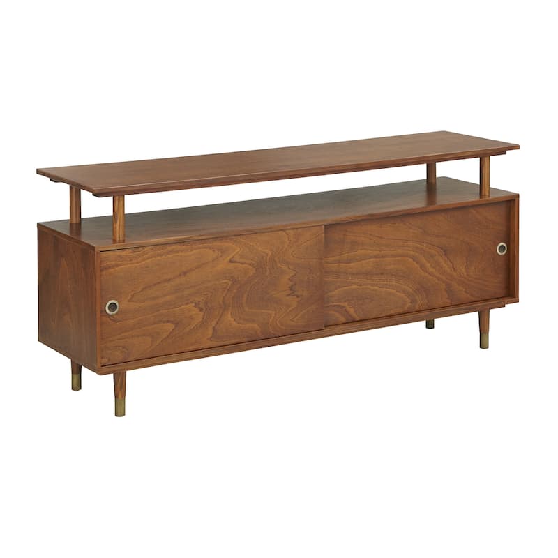 Simple Living Margo Mid-Century Modern Wood TV Stand
