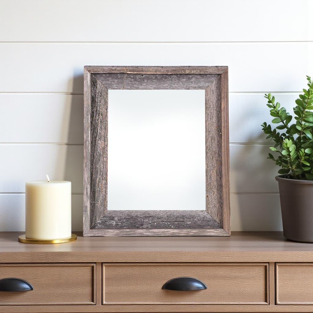 8.5" x 11" Natural Weathered Gray Picture Frame