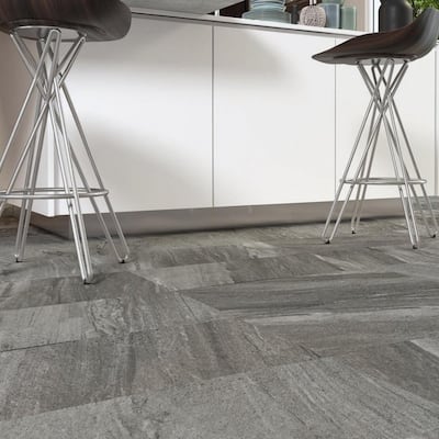 The Tile Life Bayside 12x24 Grafito Matte Stone Look Porcelain Floor & Wall Tile