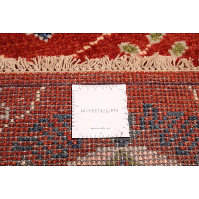 ECARPETGALLERY Hand-knotted Jules Serapi Dark Copper Wool Rug - 2'6 x 7'10