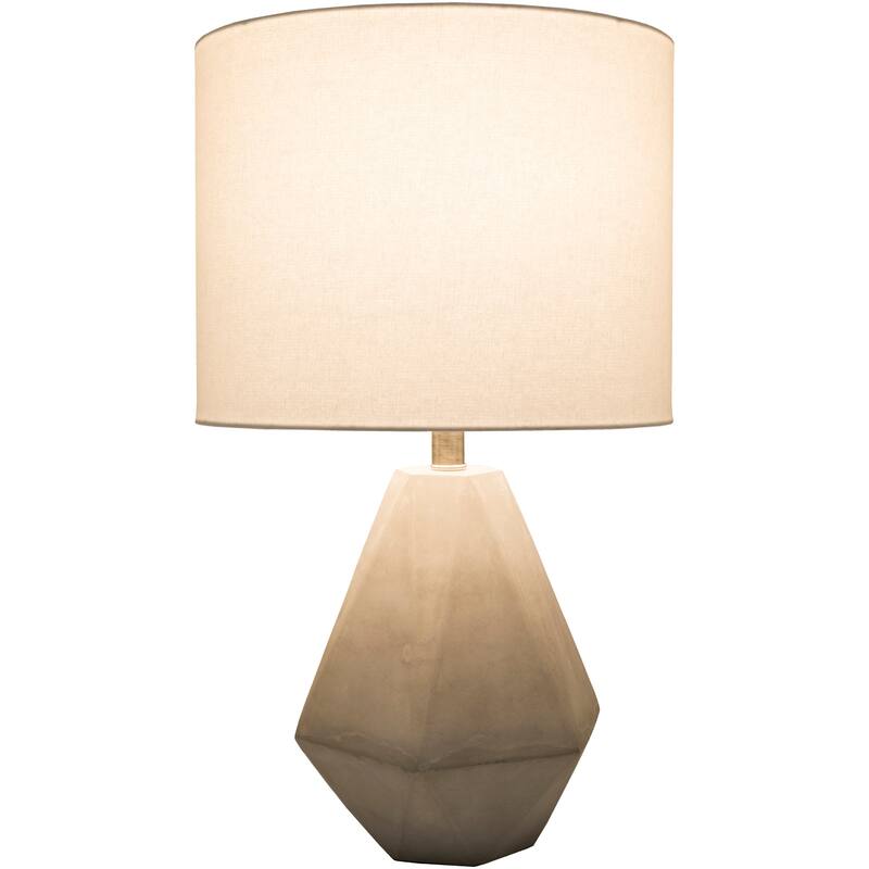 Kassidy Table Lamp with Natural Finish Concrete Base