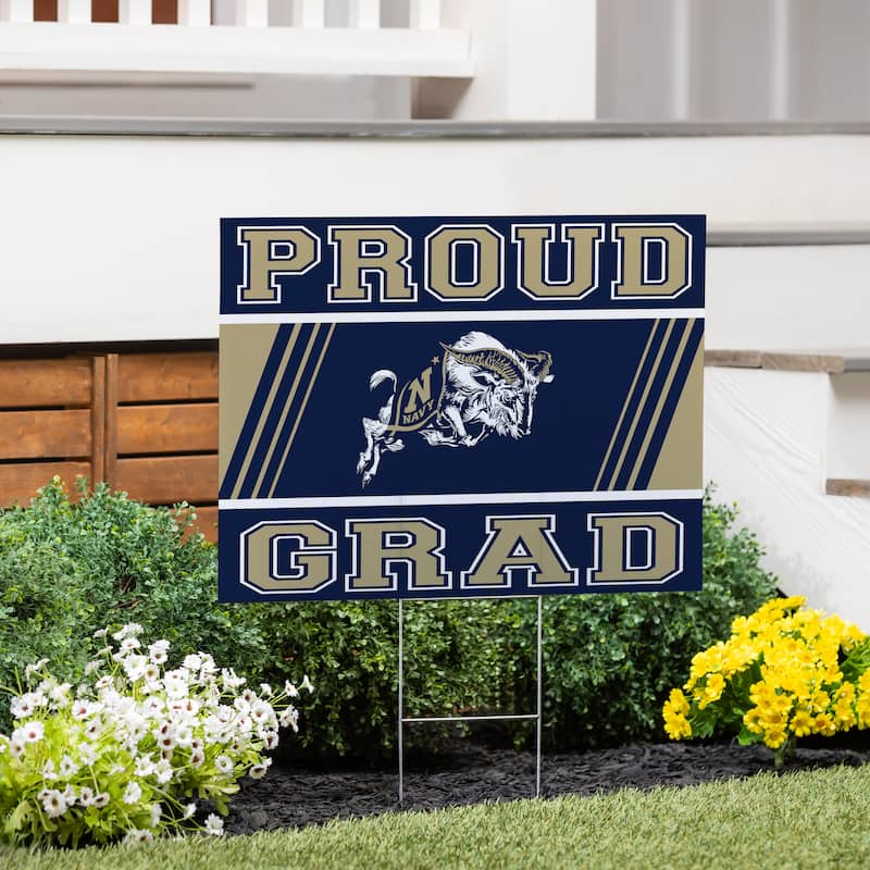 US Naval Academy 24" x 18" Graduation Coroplast Outdoor Yard Sign