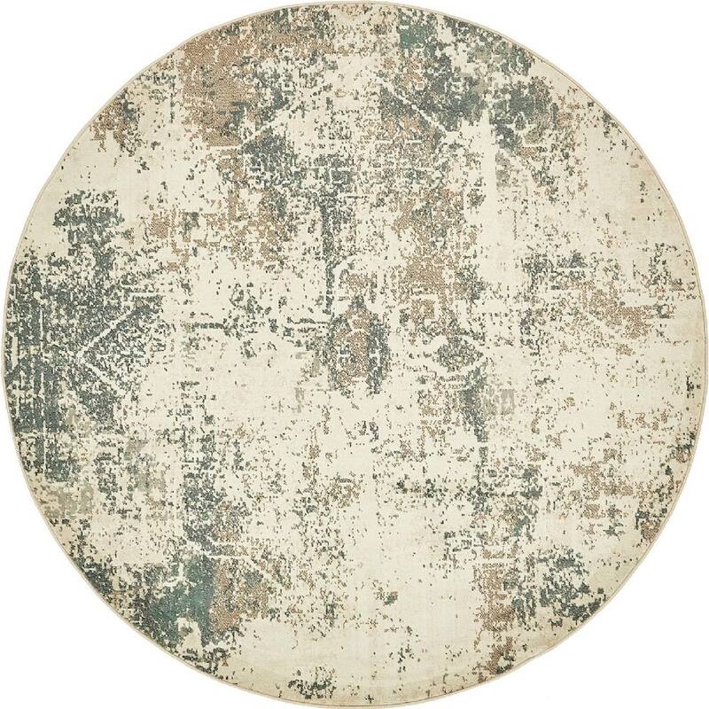 Contemporary Daisy Collection Area Rug