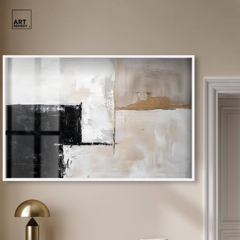 Black Dust and White Ash II Shadowbox by Art Remedy