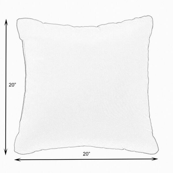 slide 8 of 7, Sunbrella Navy Knife-edged Indoor/Outdoor Pillows, Set of 2 Navy
